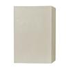6x6x9 Flameless Large Square Pillar Candle Ivory