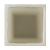 6x6x24 Flameless Large Square Pillar Candle Ivory