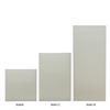8x8x8 Extra Large Square Pillar Flameless Candle Ivory
