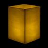 8x8x12 Extra Large Square Pillar Flameless Candle Ivory