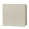 10x10x10 Flameless Extra Large Square Pillar Candle Ivory