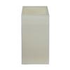 10x10x18 Flameless Extra Large Square Pillar Candle Ivory