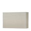 5x15x9 Flameless Extra Large Wide Pillar Candles Ivory