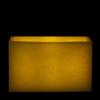 5x15x9 Flameless Extra Large Wide Pillar Candles Ivory