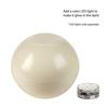 8 Inch Ivory LED Flameless Medium Ball Candles