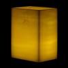 5x7x9 Flameless Large Wide Pillar Candles Ivory