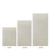 5x7x12 Flameless Large Wide Pillar Candles Ivory