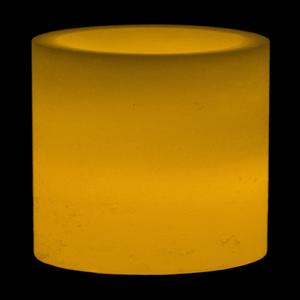 4x4 Ivory Wax Candle Cover