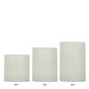 4x5 Ivory Wax Candle Cover