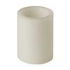 3x4 Ivory Wax Candle Cover
