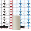 3x5 Ivory Wax Candle Cover