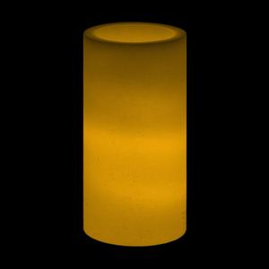 3x6 Ivory Wax Candle Cover