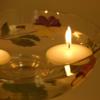 3 Inch Floating Candle - White