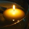 3 Inch Floating Candle - Ivory