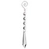 Hanging Crystals - 3 Inch Spear Cut Clear Glass Crystal