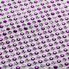 Two Tone Purple Silver Rhinestone Wraps