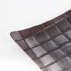 Square Metal Candle Holder Tray