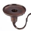 Three Pillar or Taper Holder Candelabra Bronze Finish