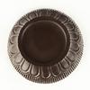 Brown Metal Pillar Candle Holder
