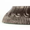 Brown Metal Pillar Candle Holder