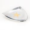 Aluminium Triangle Plate with Gold Star Inlay