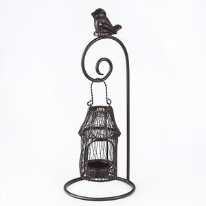 Birdhouse Tealight Holder With Stand