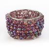 Purple Pearl Bead Tealight Holder