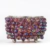 Purple Pearl Bead Tealight Holder