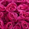 Bloomed Rose Buds - Wine Fake Rose Buds