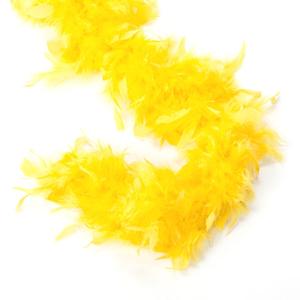 Yellow Feather Boa