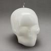 Large White Skull Candles