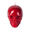 Large Red Skull Candles