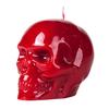 Large Red Skull Candles