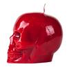 Large Red Skull Candles