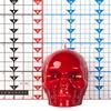 Large Red Skull Candles