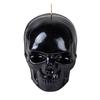 Large Black Skull Candles