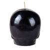 Large Black Skull Candles