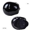 Large Black Skull Candles