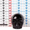 Large Black Skull Candles
