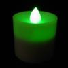 Acolyte LED Votive Green Flicker Battery Operated Candle On Off Switch