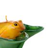 Floating Peeper Frog With Lily Pad Candle- Flower
