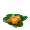 Floating Peeper Frog With Lily Pad Candle- Flower