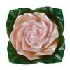 Pink Floating Rose Candle