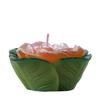 Pink Floating Rose Candle