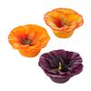 Floating Pansy Flower Candle