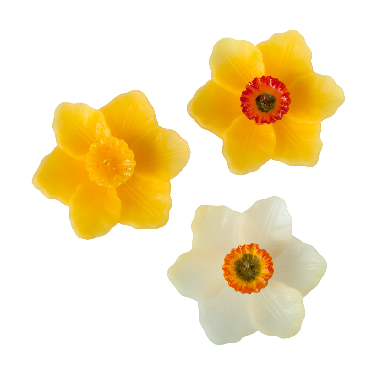 Floating Daffodil Candle