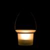 Hanging Tealight Lantern - Frosted White Glass