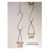 6 Inch S Hook For Hanging Metal Wire Tealight Lantern