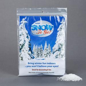 Instant Snow Insta Snow Makes 3 Quarts Of Fluffy White Snow- Fake Snow