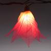 9Ft Tropical Flower Lights- 110V AC String Lights Pink & Natural White